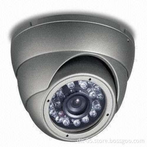 CMOS Dome Camera, with Weatherproof IP64 and Resolution 480//600TV Line